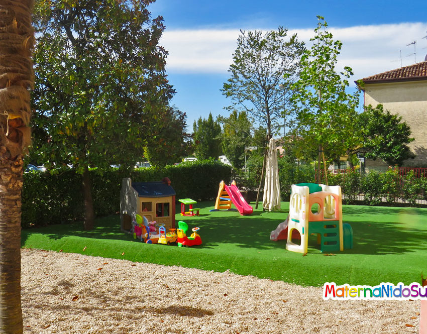 Nuovo giardino alla Materna Nido di Susegana